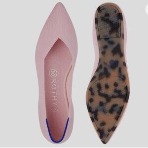 Rothy’s The Point in Blush Pink Size 8.5
